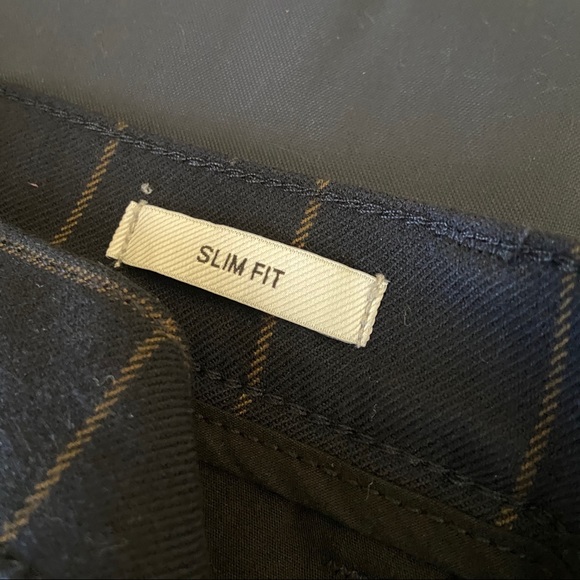 Solid Slim Pants - Picture 2 of 4